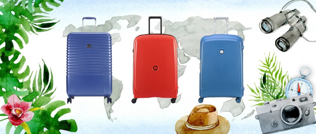 Delsey suitcases summer