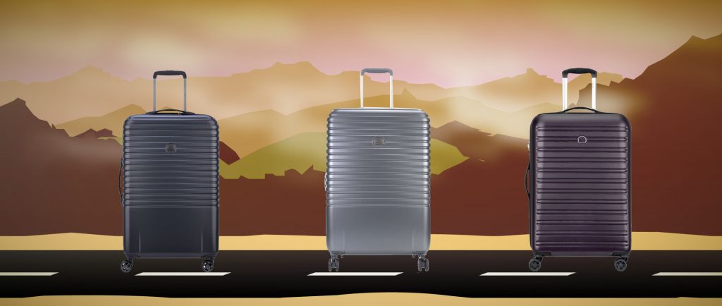 Delsey suitcases summer classic